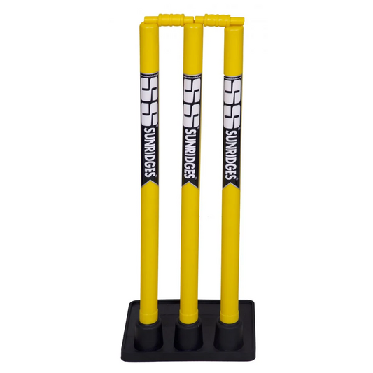 SS Plastic Stumps with Rubber Base